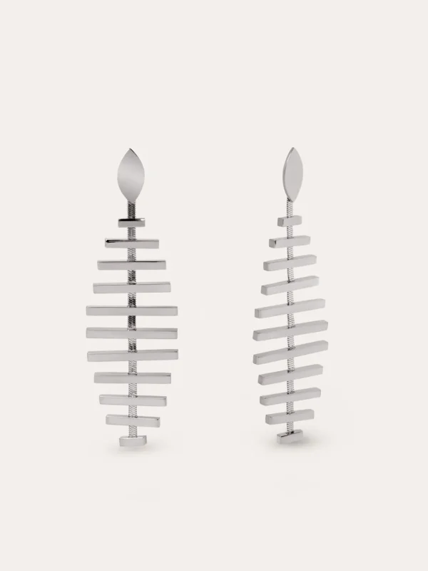 Outlet SINGULARU Pendientes Pacific Acero