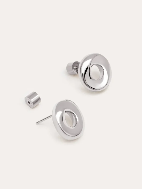 Fashion SINGULARU Pendientes Órbita Acero