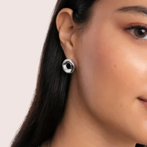 Fashion SINGULARU Pendientes Órbita Acero