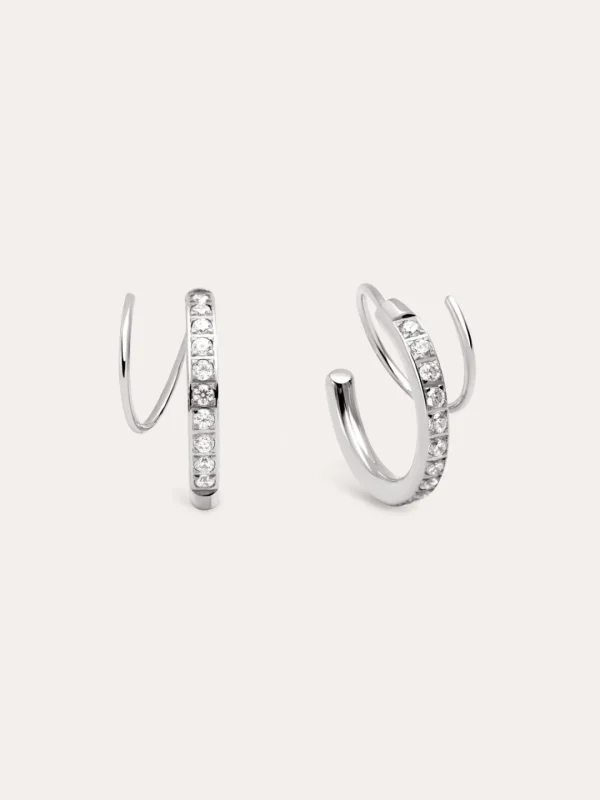 Clearance SINGULARU Pendientes Swirl Acero
