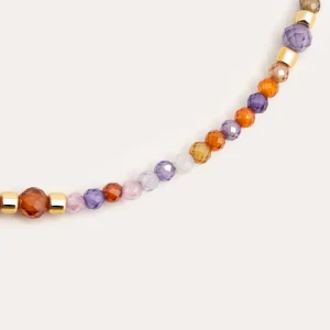 Discount SINGULARU Pulsera Crystal Summer Acero Baño Oro