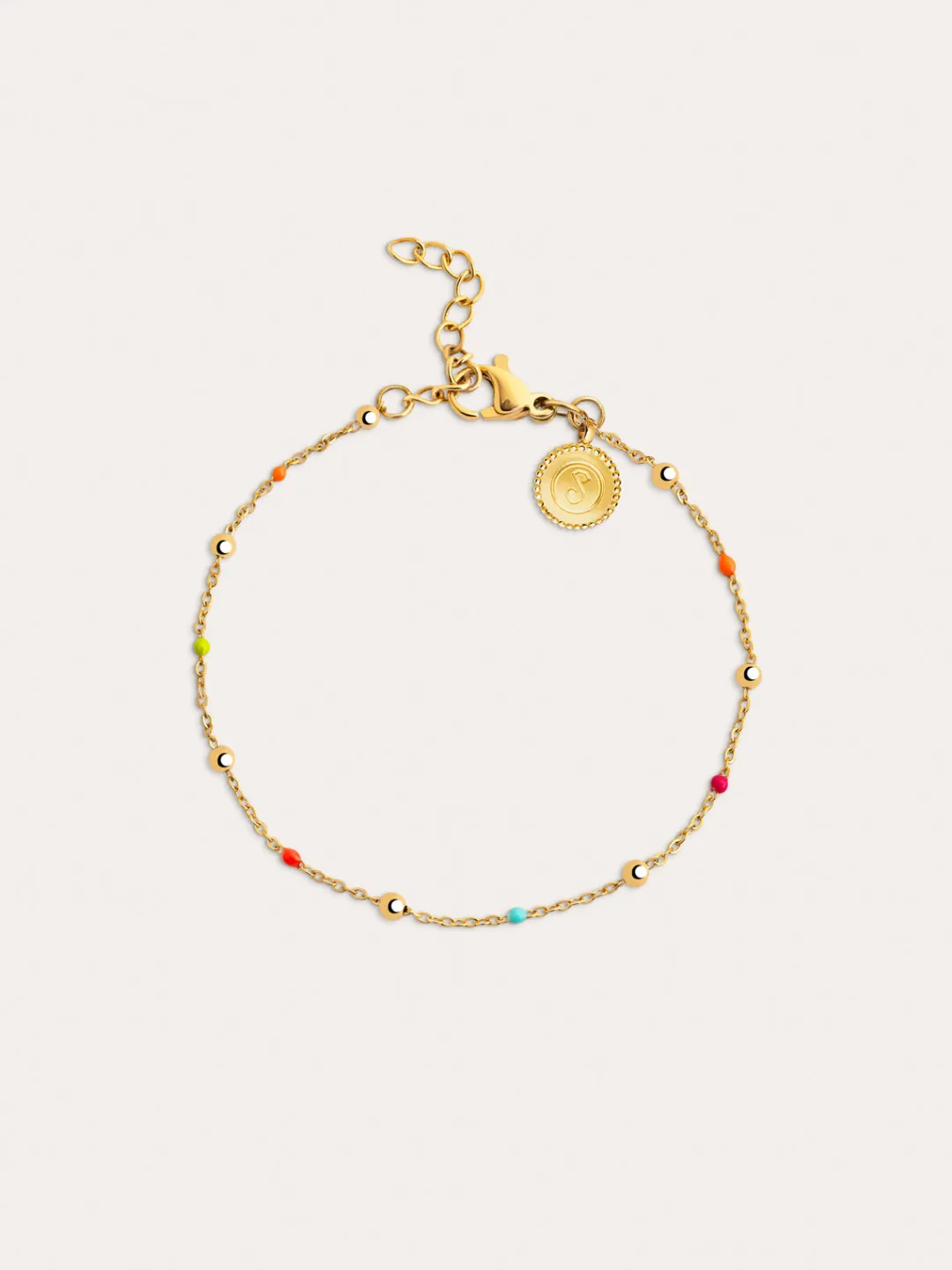 pulsera_dots_l_colors_ena_0.webp Hot SINGULARU Pulsera Dots L Colors Enamel Acero Baño Oro