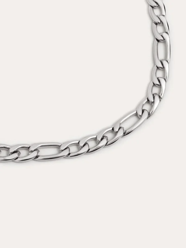 Discount SINGULARU Pulsera Figaro Acero