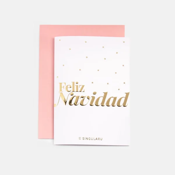 Online SINGULARU Tarjeta Feliz Navidad
