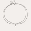 New SINGULARU Tobillera Boho Acero