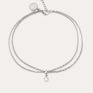 New SINGULARU Tobillera Boho Acero